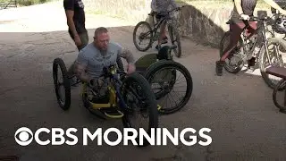 Helping veterans heal through mountain biking