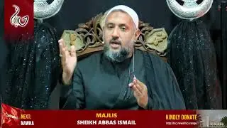Sheikh Abbas Ismail | Majlis | Shahadat of Bibi Masuma Qum [AS] | HIC