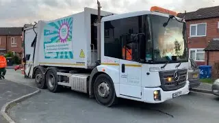 Mercedes Econic Bin Lorry on General Waste, PVP, PVV