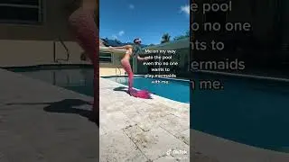 Pink Mermaid Tail Tik Tok 🧜&zwj;♀️🐚😍🌊