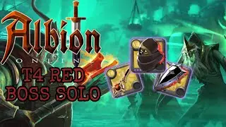 SOLO T4 RED BOSS (Shadow Caller) | Albion Online Mazmorra Est&aacute;tica