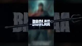 Bholaa Official Trailer Review #shorts #bholaa
