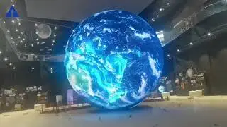 How big is a LED Sphere Display 11 meters in diameter? Absolutely shock you!