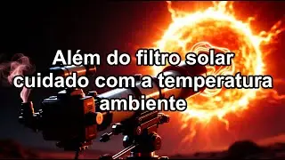 ⚠️ Quase perdi minha câmera! O perigo oculto da astrofotografia solar