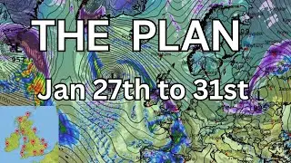 The Plan: Tracking UK Snow Risk Jan 27th&ndash;31
