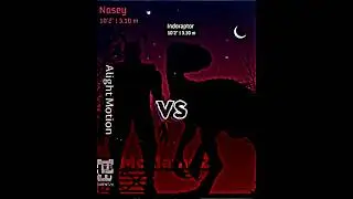 Nosey VS Indoraptor (Nosey vs Dinosaur (Nosey Edit)