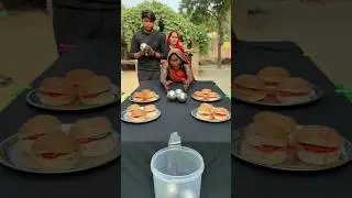 Best steel 🏐 boll roll and win burger 🍔 family challenge ✅ #shorts #game #challenge #viral