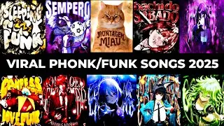VIRAL PHONK/FUNK SONGS PLAYLIST 🎵 2025