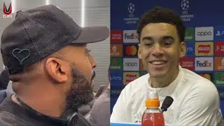 Flex asks Jamal Musiala about Kobbie Mainoo