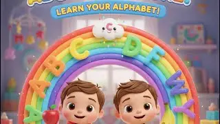 Learn Alphabet with little Max and Leo
