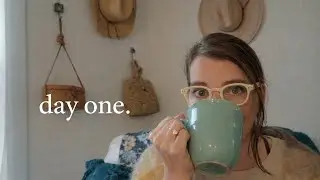 Day One | Living with Intention | Cozy New England Lifestyle Vlogs