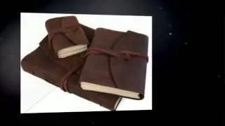 Enya Handmade Leather Journal , 100% Cotton Pages (15cm x 20
