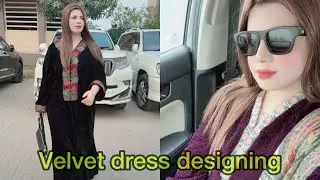 Velvet dress designing ideas | trending 2026 dresses
