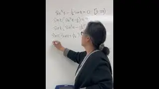 Trigonometric Equation #trigonometry #maths #삼각방정식 #precalculus #trigonometricequation