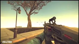 My realistic shooting game on UPBGE!!