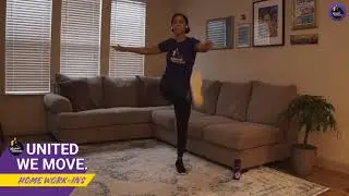 Trainer Aja leads a three circuit core Work-In