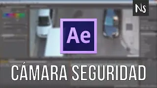 After Effects - Tutorial efecto cámara seguridad digital
