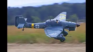 Robert's Phoenix Model Stuka Ju 87 61cc GasEP ARF RC Warbird Giant Scale