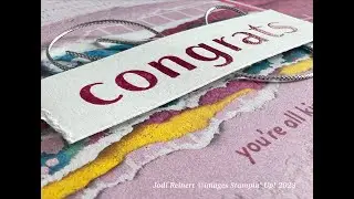 Embossing Technique with the Phrases for All stamp set