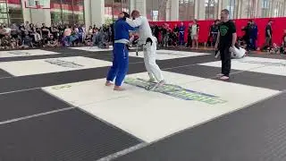 First Match Gi Nick Lambert Good Fight Submission Only Tournament in Dayton Ohio