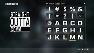 Straight Outta Compton Emblem Tutorial - (Advanced Warfare)