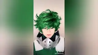 Deku/villain deku mha/bhna cosplay tik tok