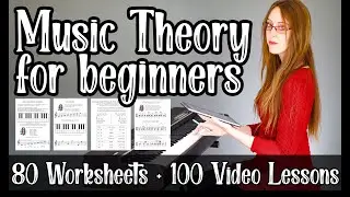 Music Theory for Beginners - Full Course with 100 Video Lessons