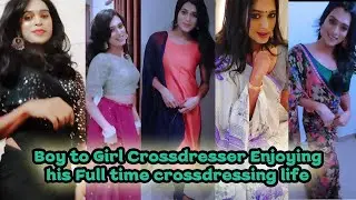 Male to Female crossdresser | Enjoying his fulltime crossdressing life