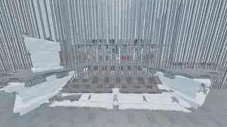 FLM Cinematic Cluster Alpha Snow North Base Tour | IcyKhaos | ARK ASA