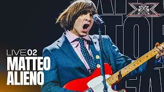 Eleganza retrò con Matteo Alieno su Battisti | X Factor 2023 LIVE 2