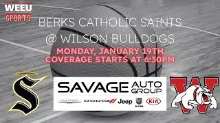 WEEU Sports Presents: Berks Catholic vs. Wilson