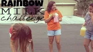 Rainbow Milk Challenge