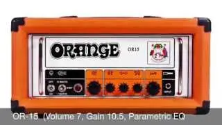 Orange OR15 Demo 2