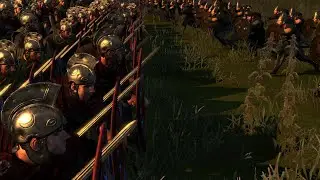Roman Noodle Column Formation Shield Wall Tactics - Total War Attila Mechanics