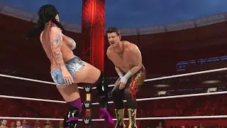 Эдди Герреро против Триш Стратус: напряженный бой на SmackDown WWE #trending #viral #wwe #viralvideo