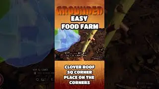 GROUNDED:  How to build INFINITY FOOD FARM