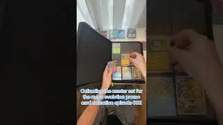 Collecting the master set for the mega evolutions promo card collection episode 002