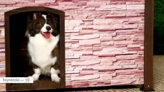 Precision Extreme Outback Woodstone Dog House - Rust Creek - Product Review Video