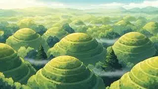 Peaceful Ghibli-Style Nature 🌿 | Calm Forest, River & Meadow Ambience | No Music ASMR