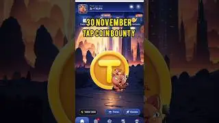 Tap Coin Daily Bounty 30 November | 30November Tap Coin Daily Combo | Today's Tap coin bounty