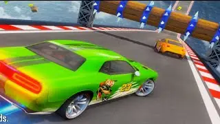 Car ramp game video for kids #trending #kideogames #cargames #videos #kids ☠️💀