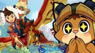 🔴First Time Playing Monster Hunter Stories | WEEKATHON Day 1 | Read Description