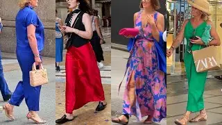 UNIQUE SUMMER DRESSES STYLE OF MILAN | ITALIAN STREET FASHION TRENDS & LUXURY SHOPPING WALK