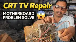 Videocon Old TV Repair 🔧 | TV Me Picture Nahi Aa Rahi Kaise Thik Kare | Sound Hai Par No Display