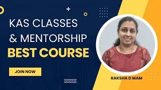 # KAS Mains Mentorship and Class.. By Raksha Mam... #kas # kasmains #upsc #kasprelims #kasstrategy.