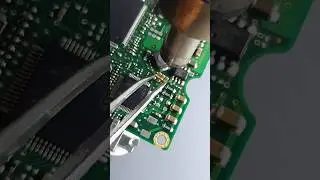 Breathe, Steady, Remove: Desoldering for Tranquility #circuitboard #circuitrepair #automobile