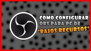 CONFIGURAR OBS STUDIO✅ para GRABAR PANTALLA SIN LAG🎥🔰
