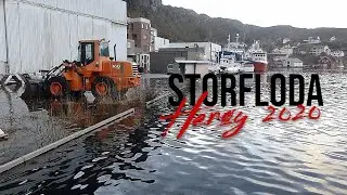 Storfloda i Fosnav&aring;g/ Her&oslash;y - Januar 2020.