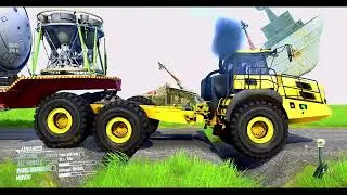 Spintires: MudRunner Truck Mod Gameplay | Skill Test in Deep Mud | Game Daily43#spintires #mudrunner