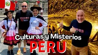 😳 CUBANO conoce la Plaza de Armas y Catacumbas de San Francisco🇵🇪 [Perú es increíble😱#video #peru 